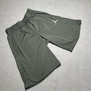 Nike Air Jordan Shorts‎ Mens Medium Black Jump Man Logo Athletic